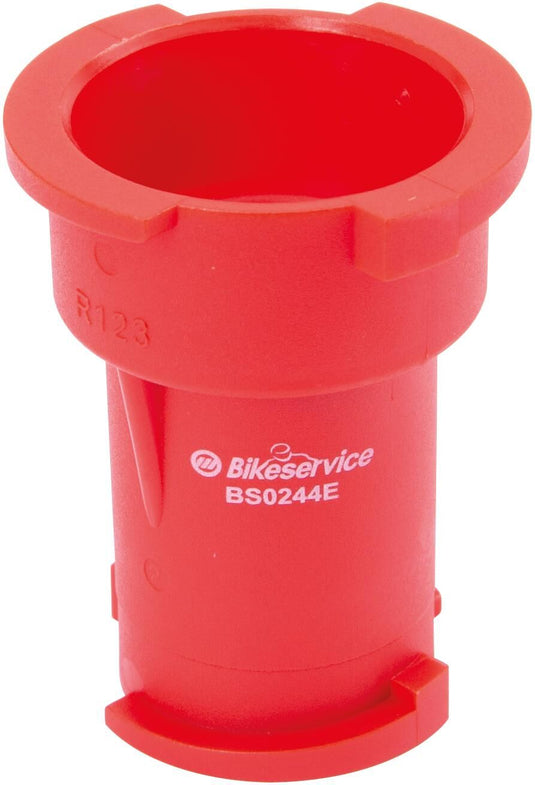 Bikeservice verbindingsstuk connecting nozzle bst f radiator cap red