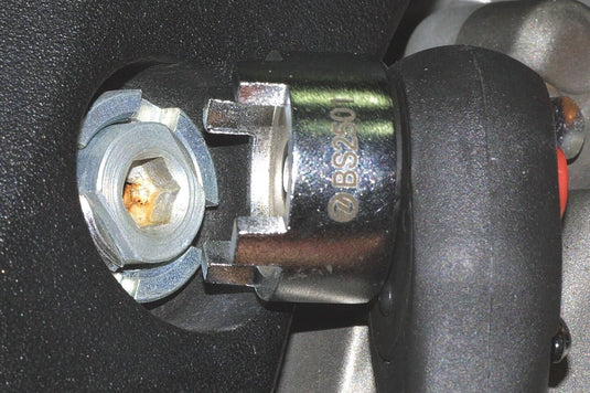 Bikeservice kroonmoersleutel key nut bst 4pin 30mm