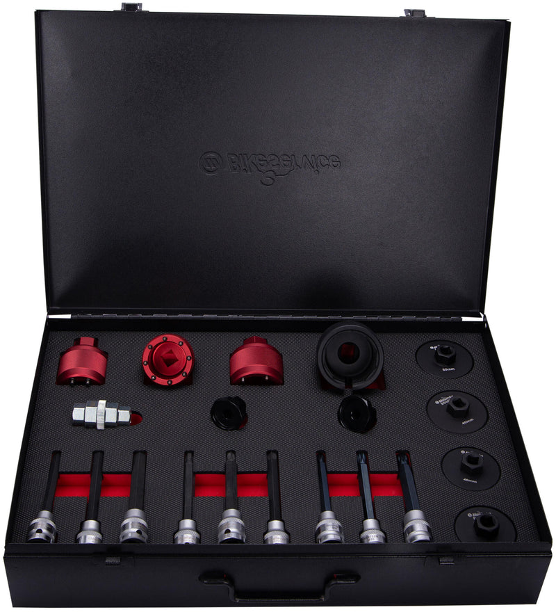 Load image into Gallery viewer, Bikeservice gereedschapset fahrwerk chassis kit bst 20tlg
