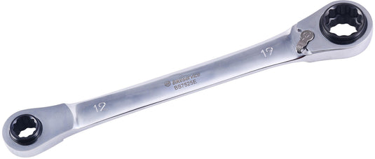 Bikeservice ratelsleutel 4 in 1 double-ring-lock 4 in 1 sw 14 17 18 19 mm