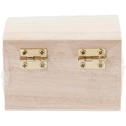 Creativ company houten schatkist met magnetische sluiting