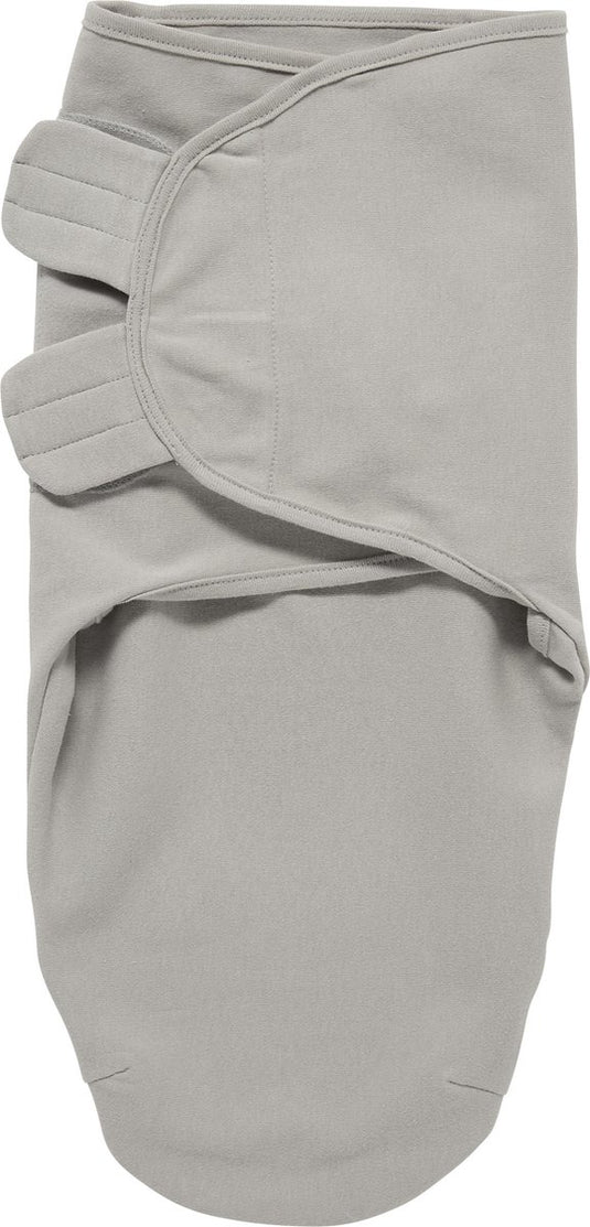 Meyco baby uni swaddle inbakerdoek - grey - 0-3 maanden - 1.0 tog