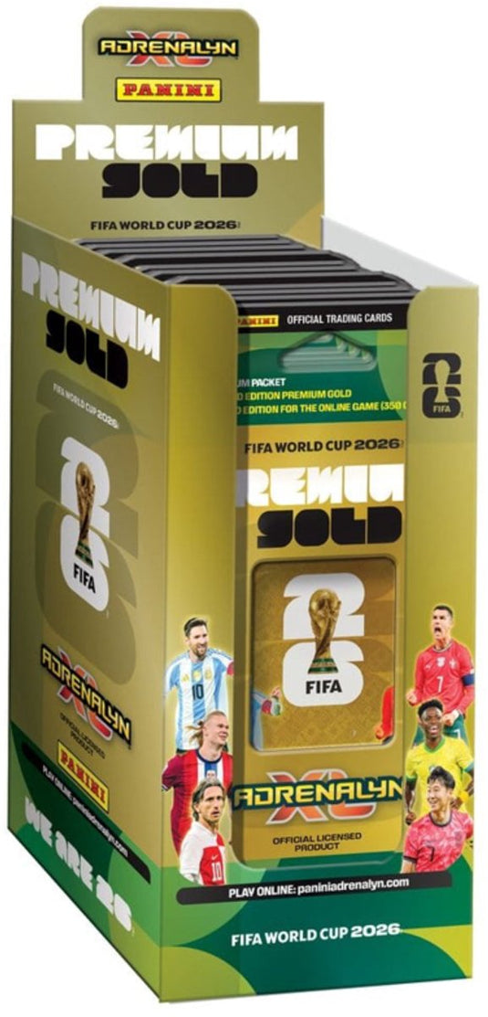 Panini fifa world cup 2026 trading cards premium gold box (10)