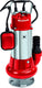 Einhell elektrische vuilwaterpomp gc-dp 1340 g - 1300 w - 23000 l u - vuil tot ø40 mm - traploos instelbare vlotterschakelaar - incl. touw van 6 m