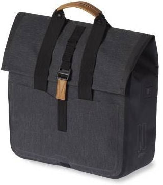 Basil Urban Dry - bicycle shopper - 25 liters - charcoal melee