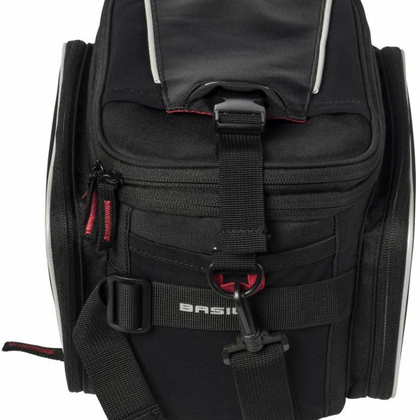 Basil Sport Design - luggage carrier bag - 7-15 liters - black