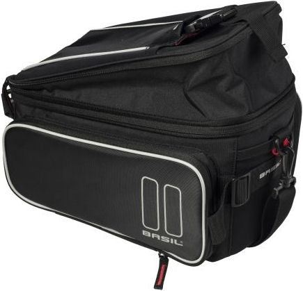 Basil Sport Design - luggage carrier bag - 7-15 liters - black