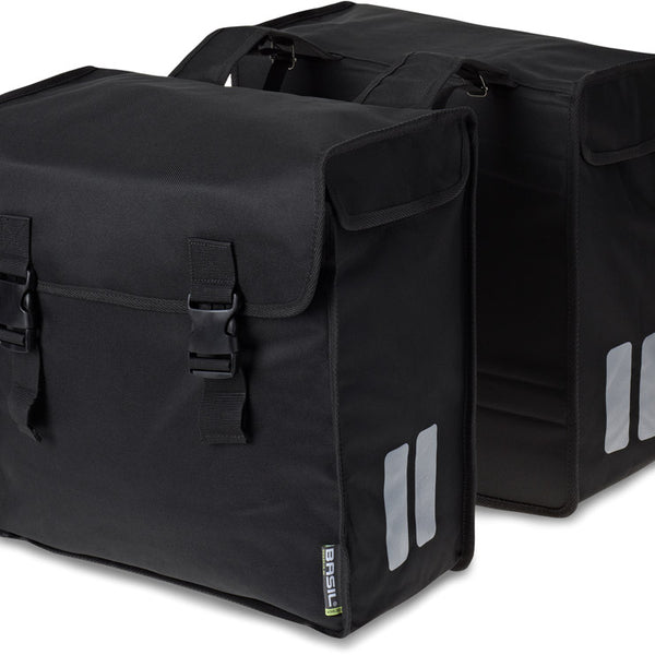 Basil Mara 3XL - double pannier - 52 liters - black