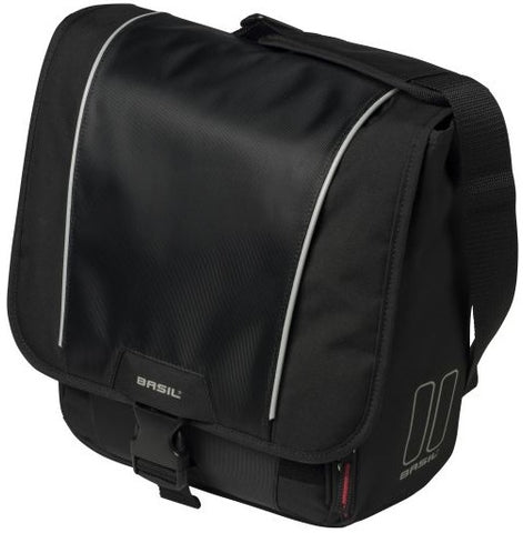 Basil Sport Design - single pannier - 18 liters - black