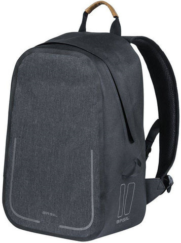 Basil Urban Dry - bicycle backpack - 18 liters - grey