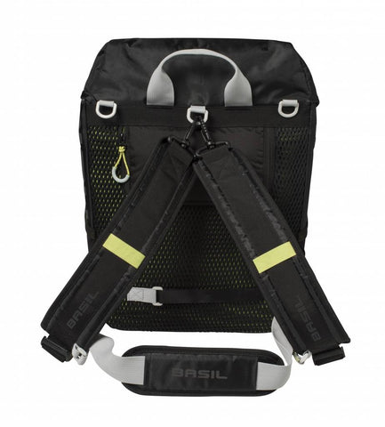 Basil Miles - bicycle backpack - 17 liters - black