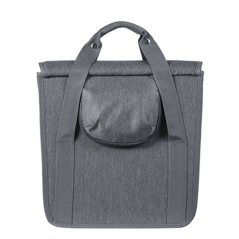 Basil GO - single bicycle bag - 16 liters - gray