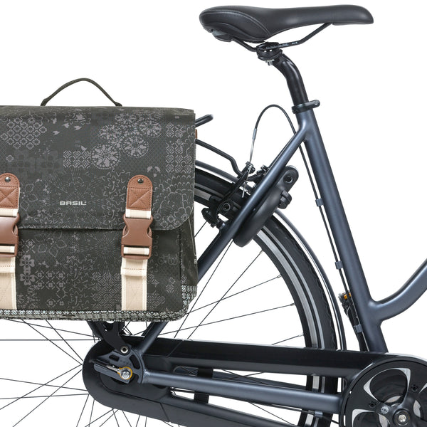 Basil Bohème MIK - double bicycle bag - 35 liters - black