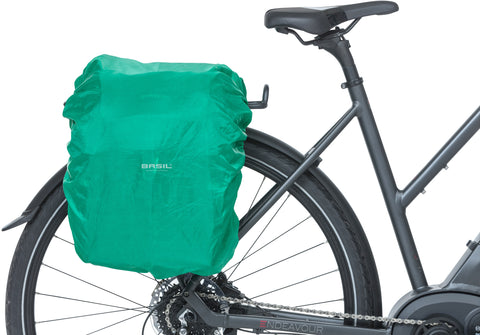 Basil Discovery 365D - double pannier M - 18 liters - black melee