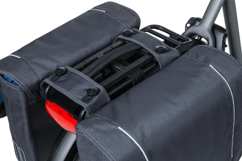 Basil Sport Design - double bicycle bag MIK - 32 liters - gray