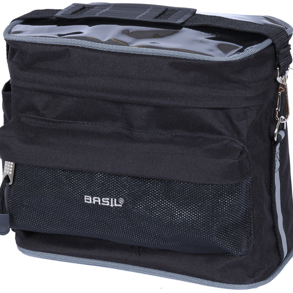 Basil Mali - handlebar bag - 8 liters - black