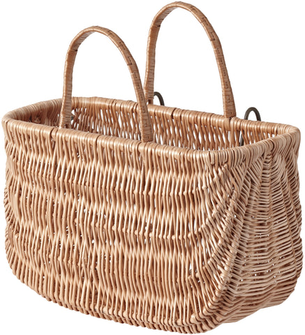 basil swing - bicycle basket - front or back - nature