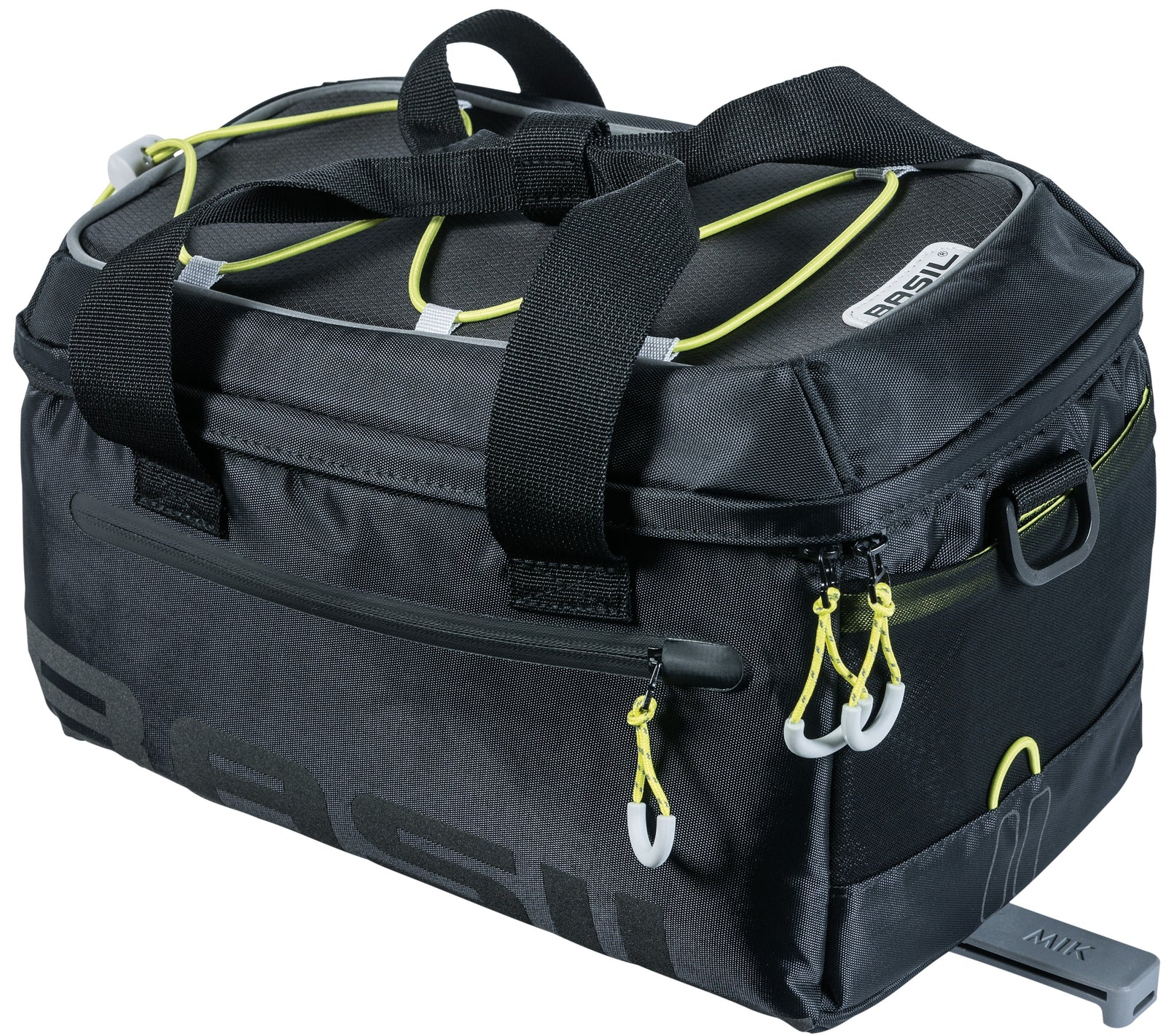 Basil Miles - luggage carrier bag MIK - 7 liters - black