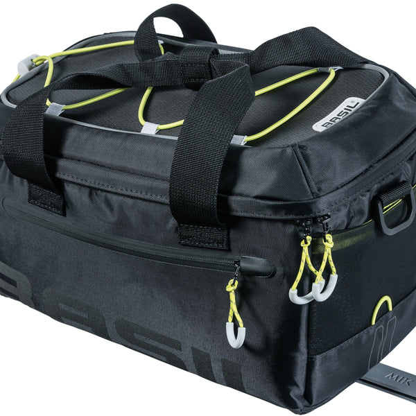 Basil Miles - luggage carrier bag MIK - 7 liters - black