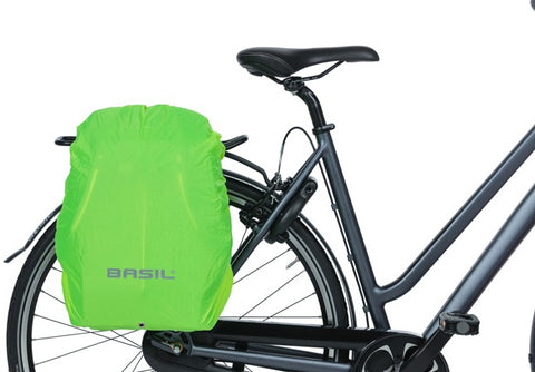 Basil B-Safe Commuter - bicycle backpack for 13inch laptop Nordlicht - 13 liters - olive green