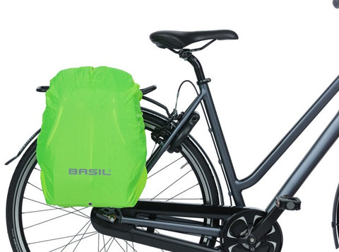 Basil B-Safe Commuter - bicycle backpack for 13inch laptop Nordlicht - 13 liters - graphite black