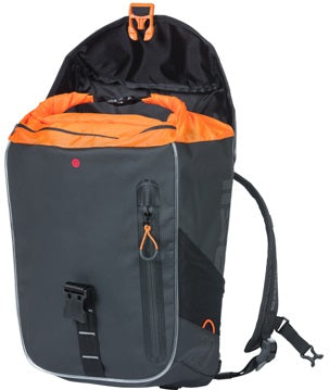 Backpack basil miles tarpaulin daypack black (nordlicht)