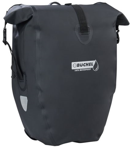 Bag buchel single 100% 25.4l waterproof black