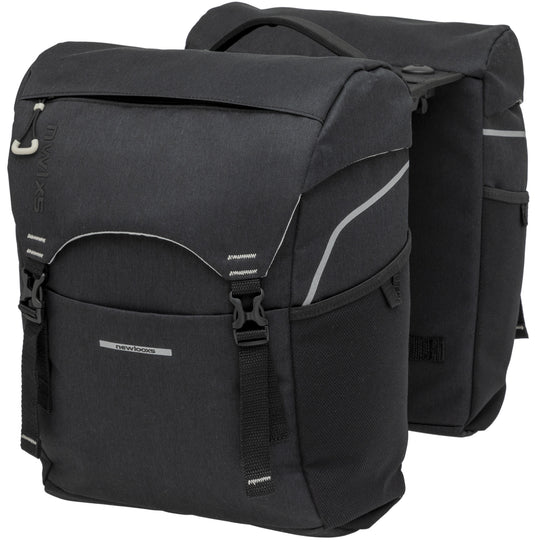 Sportieve dubbele fietstas - R K Sports Double Racktime - Heren - Fiets - Zwart