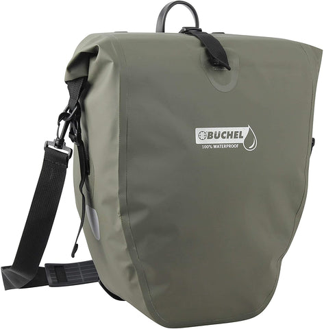 Bag buchel single 100% 25.4 l waterproof green