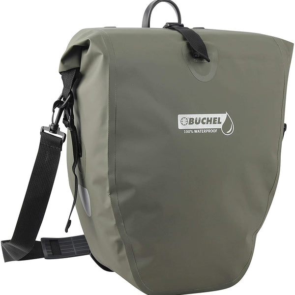 Bag buchel single 100% 25.4 l waterproof green