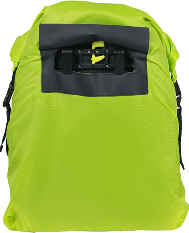 Basil Keep Dry and Clean - rain cover - vertical - neon yellow