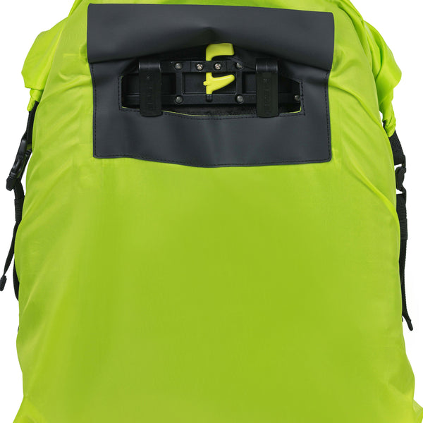 Basil Keep Dry and Clean - rain cover - vertical - neon yellow