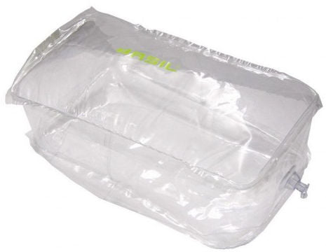 Inflatable filling cushion for display bicycle bag -