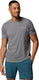 Columbia zero rules™ light ss crew heren outdoorshirt - city grey