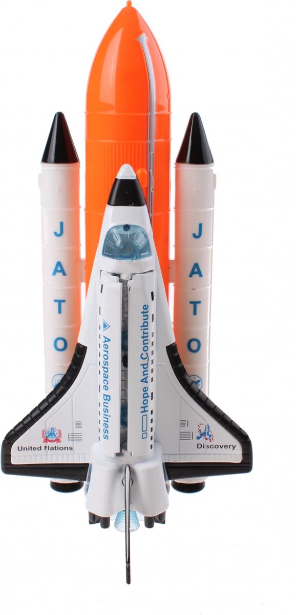 Load image into Gallery viewer, Johntoy space shuttle set groot met licht en geluid
