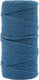 Vaessen creative macrame touw - donkerblauw - 3mmx100m