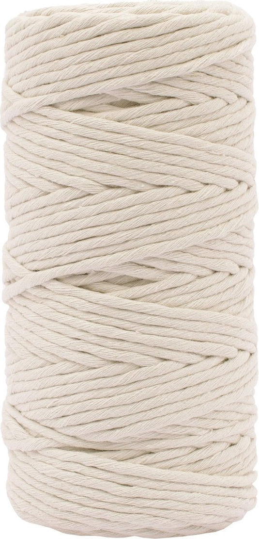 Vaessen creative macrame touw - naturel - 3mmx100m