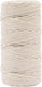 Vaessen creative macrame touw - naturel - 3mmx100m