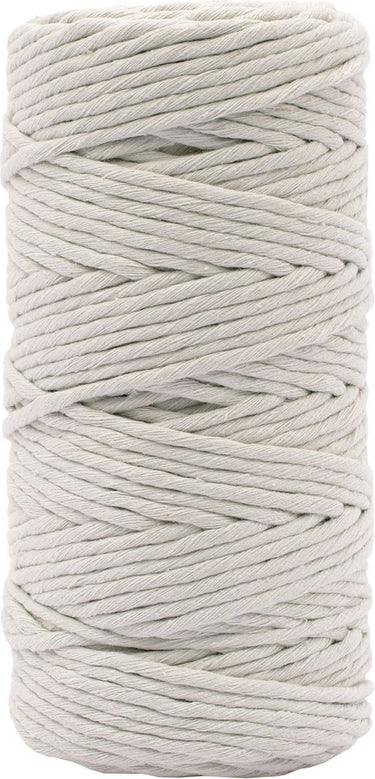 Vaessen creative macrame touw - lichtgrijs - 3mmx100m