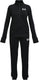 Under armour ua rival knit track suit-blk meisjes trainingspak - zwart - wit