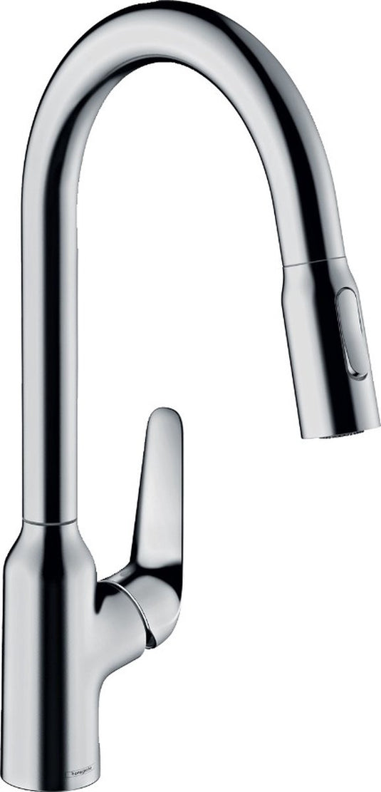 Hansgrohe focus m42 - keukenkraan m429-h220 met uittrekbare handdouche, chroom 71800000