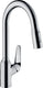 Hansgrohe focus m42 - keukenkraan m429-h220 met uittrekbare handdouche, chroom 71800000