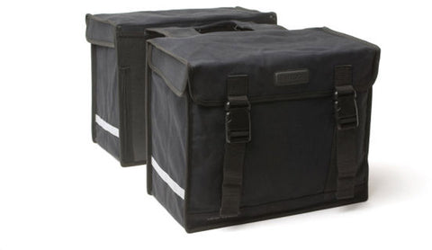 double bicycle bag Canvas Camping 66 liters black – 031.410