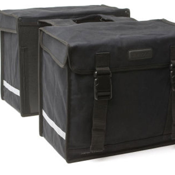 double bicycle bag Canvas Camping 66 liters black – 031.410