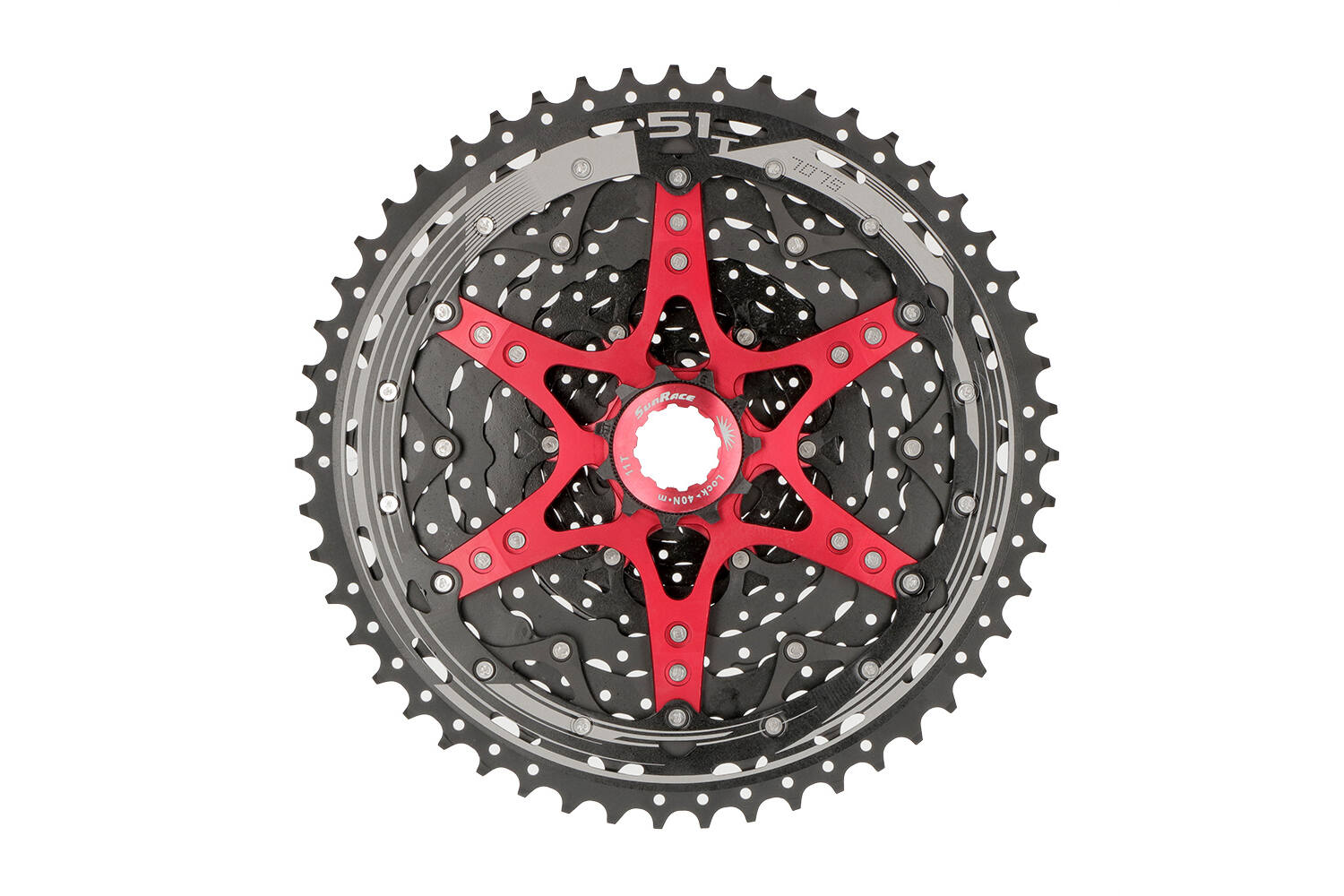 Cassette 11 speed Sunrace CSMX80 11-51T - black