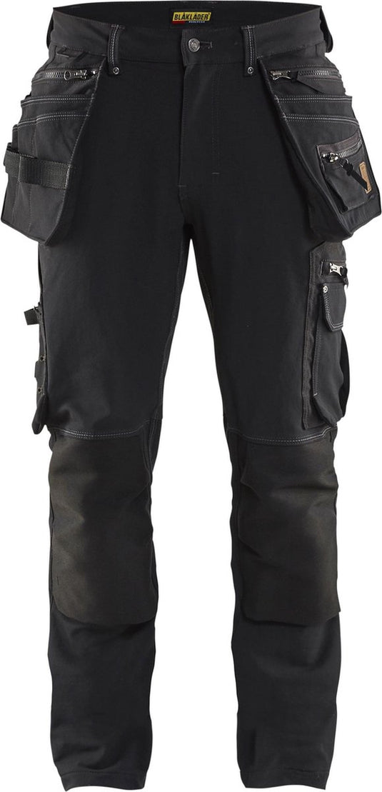 Blåkläder blaklader werkbroek met 4-weg stretch x1900 1998-1644 - zwart - c58