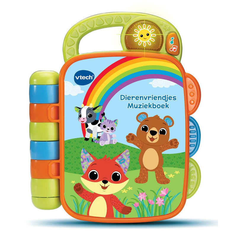 Load image into Gallery viewer, Vtech dierenvriendjes muziekboek met geluid 15,5x3x5x17,5cm
