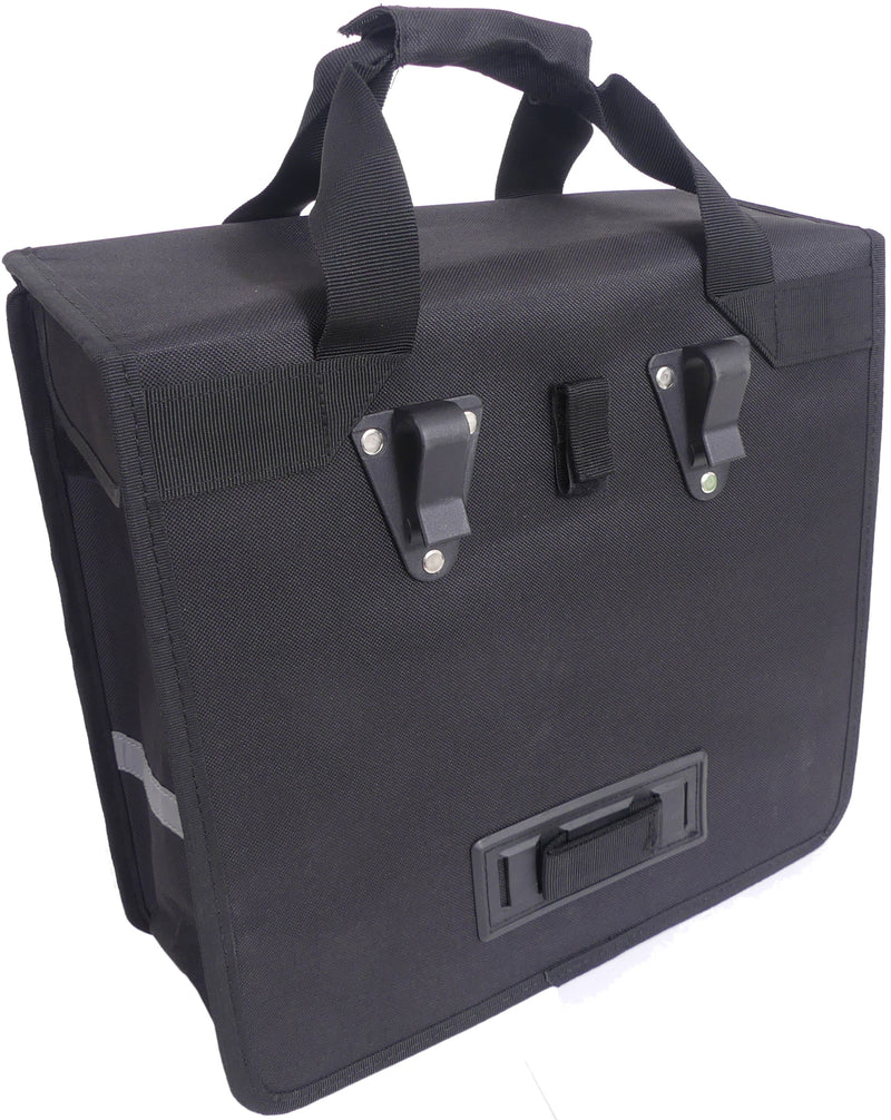 Load image into Gallery viewer, Edge Fietstas Basic Shopper 20 liter 37 x 34 x 13 cm zwart
