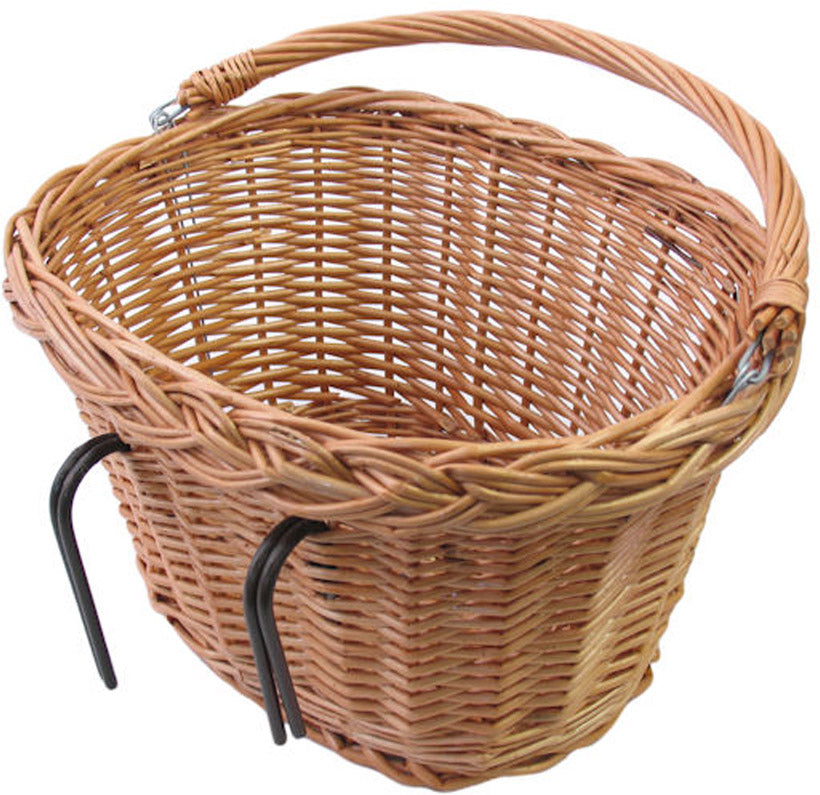 basil denver - bicycle basket - front or back - nature