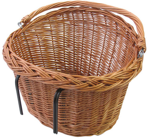 basil detroit - bicycle basket - front or back - nature